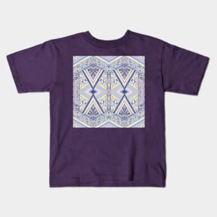 Handmade Pastel Geometry Kids T-Shirt